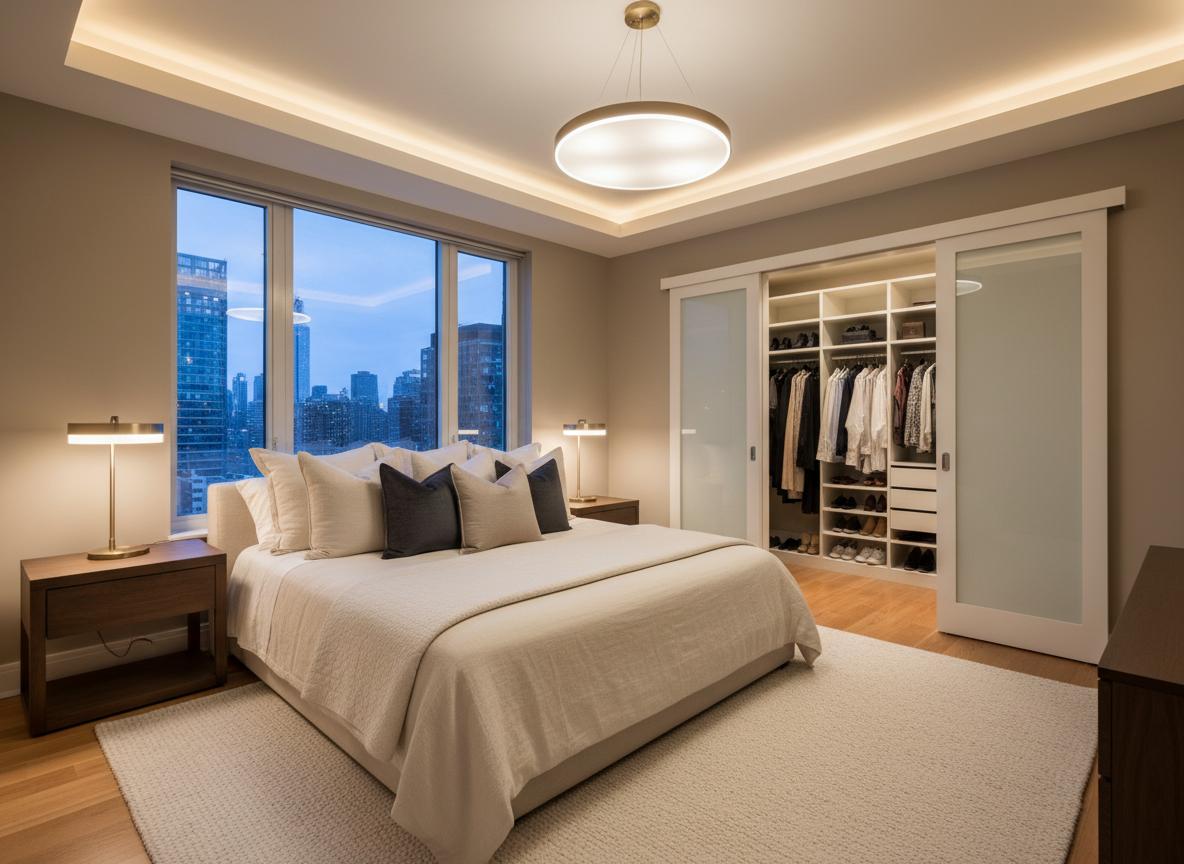 Bedroom preliminary rendering